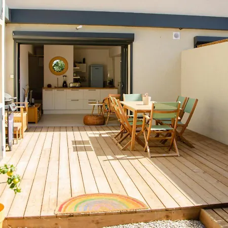 La Capte T2, A 2min De La Mer, Terrasse-wifi-parking Gratuit شقة